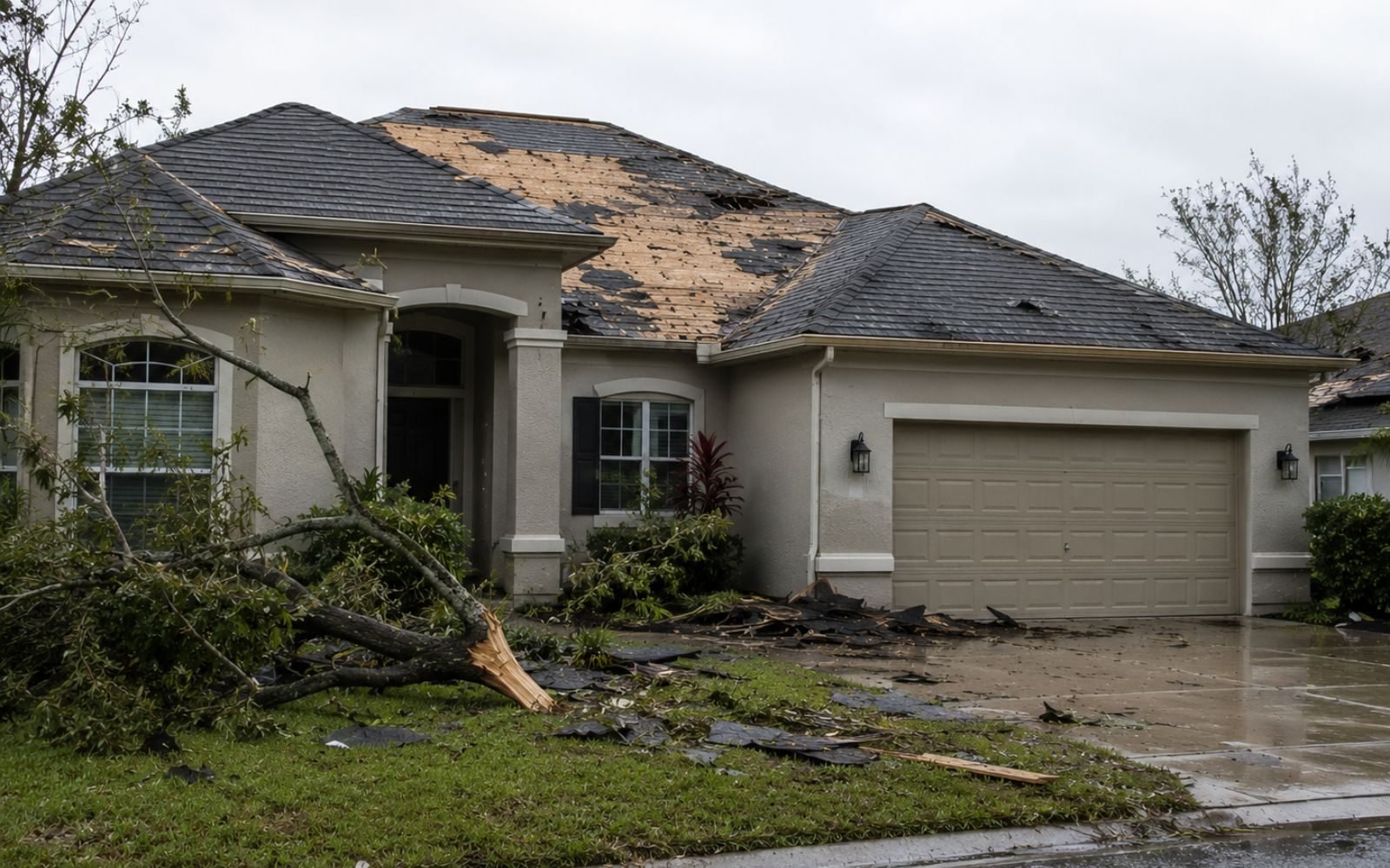 Storm Roof Damage